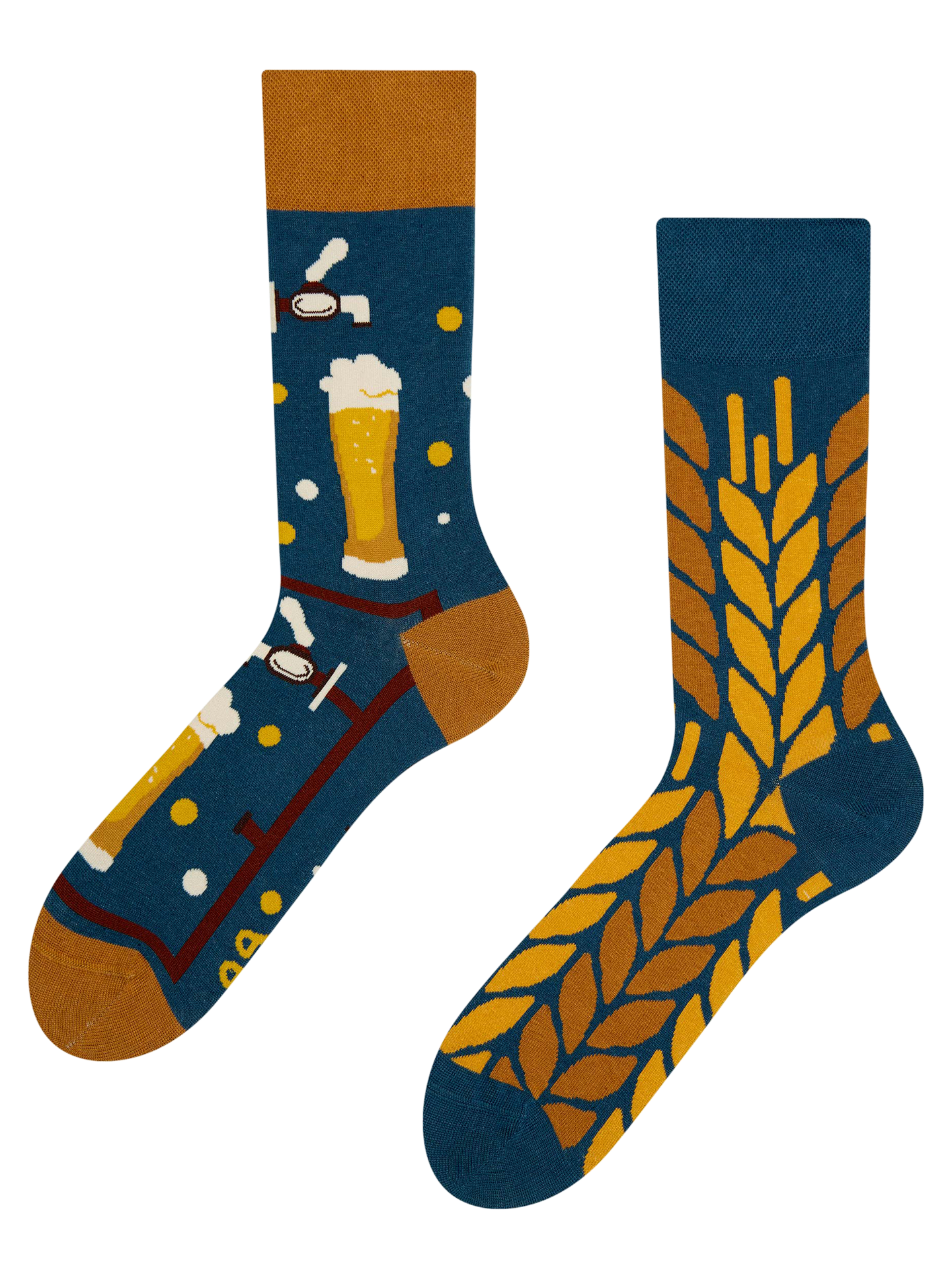 Calcetines con diseños de cerveza