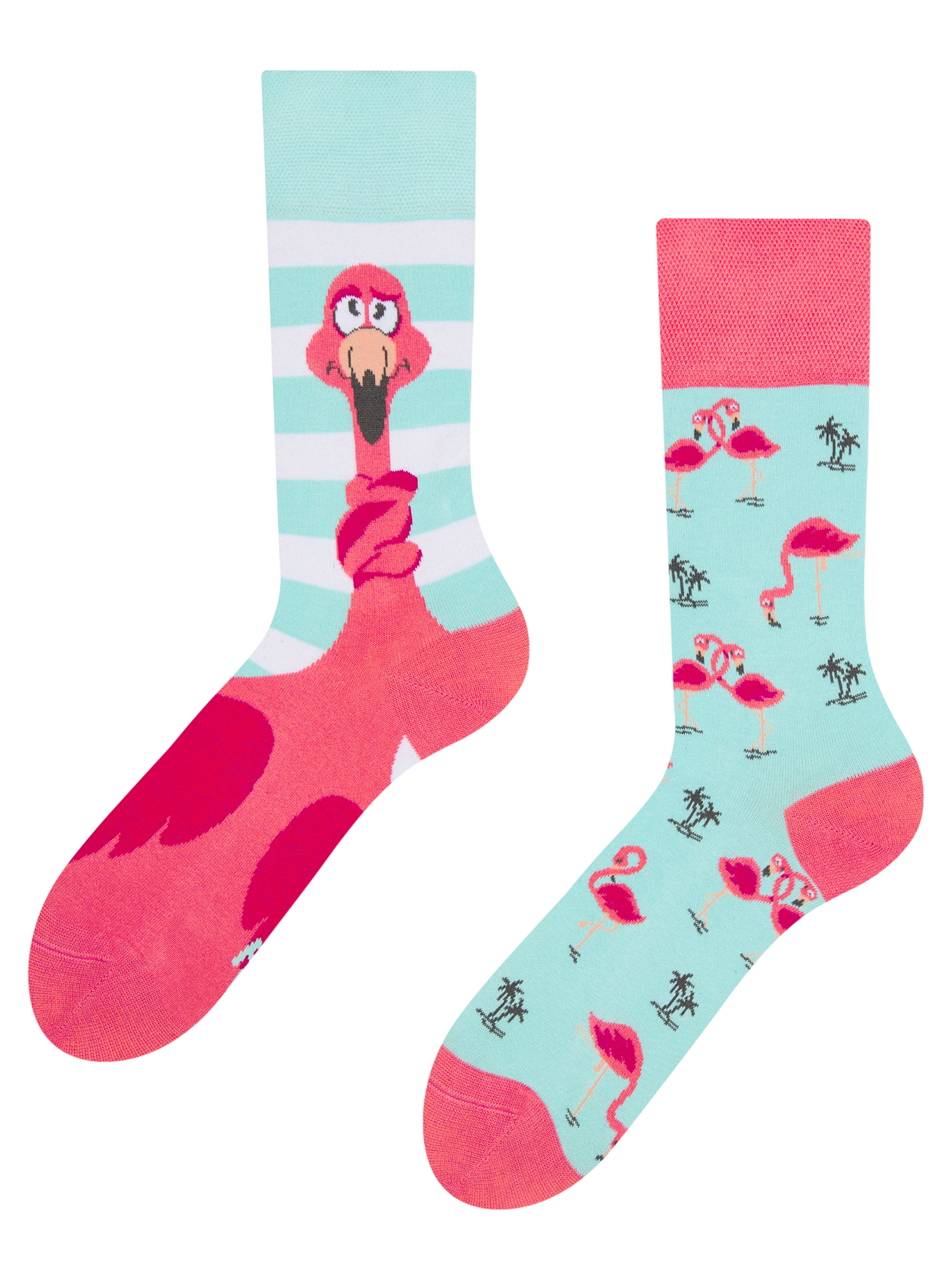 bord Kwaadaardige tumor Verklaring Vrolijke sokken Maffe flamingo | Dedoles