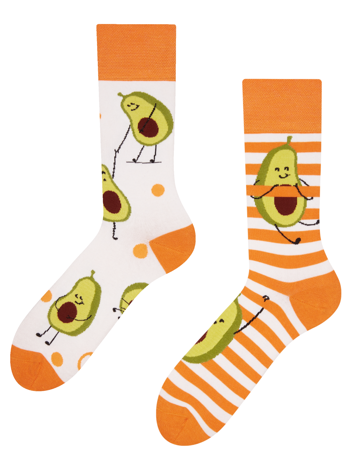 Veselé ponožky Vtipné avokádo | Dedoles