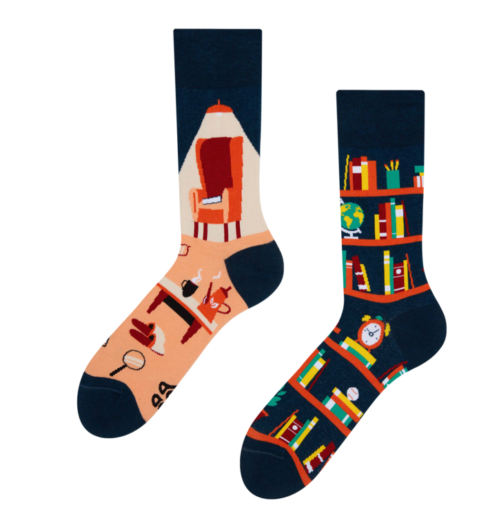Veselé ponožky Knižnica