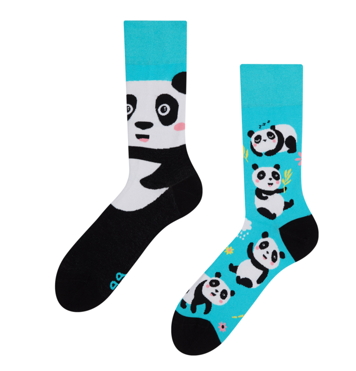 Funny socks with panda