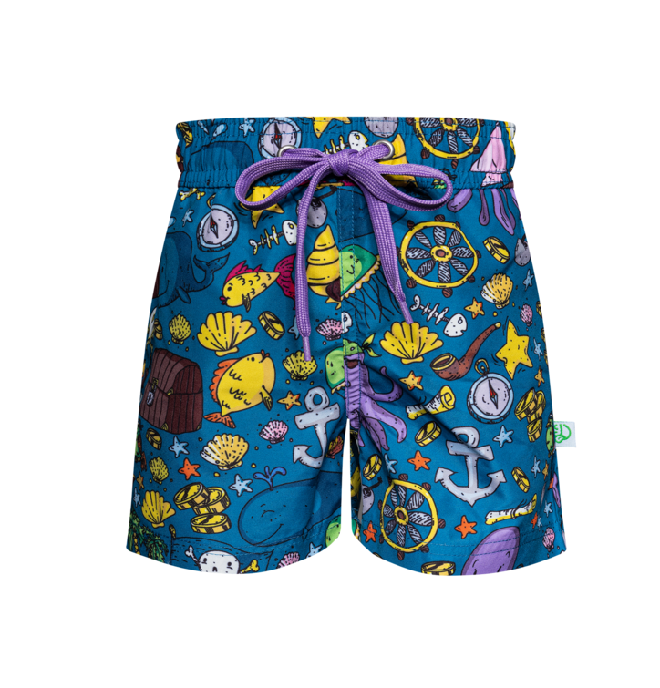 Boys Swim Shorts Pirate Life Dedoles