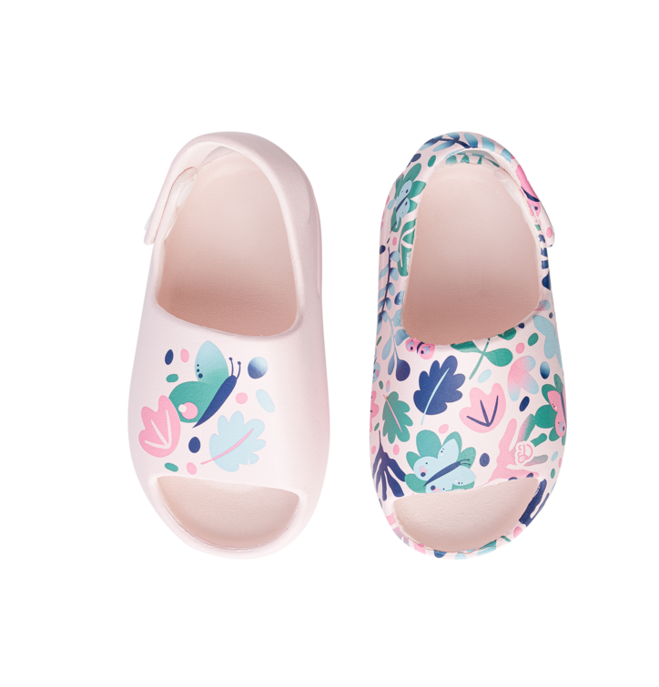 Dedoles  Chunky sandále pre bábätká Listy a motýle Viacfarebná