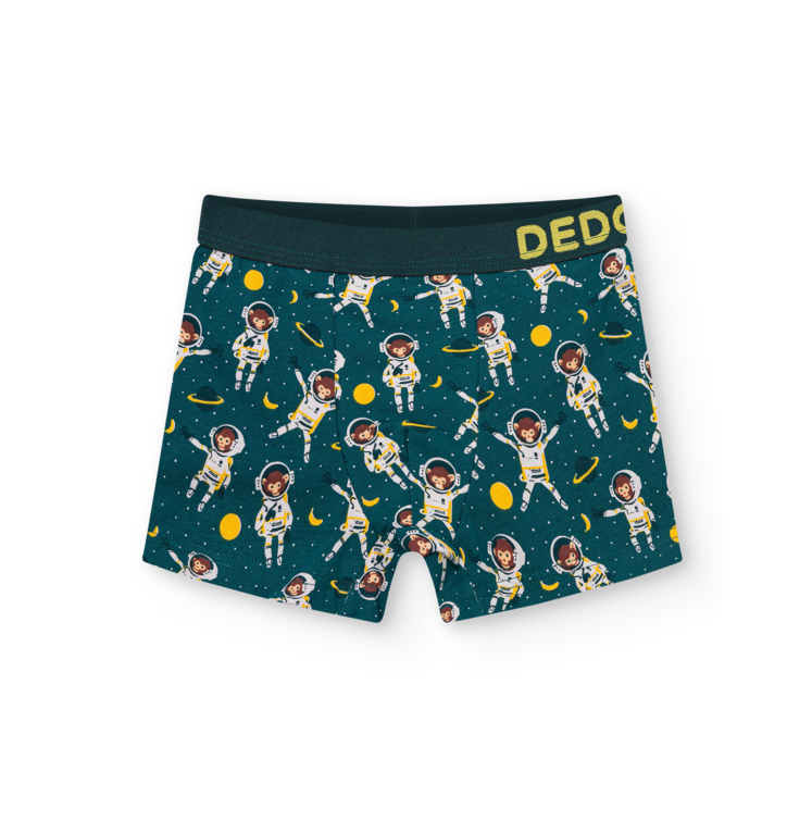 Dedoles  chlapčenské boxerky Opica astronautka Viacfarebná