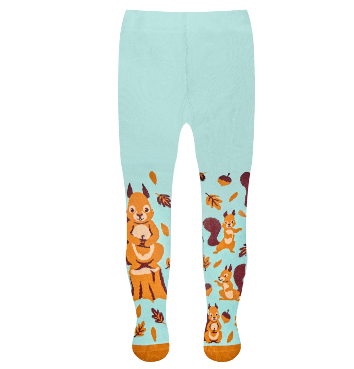 Dedoles  detské pančušky Veverička v lese Viacfarebná