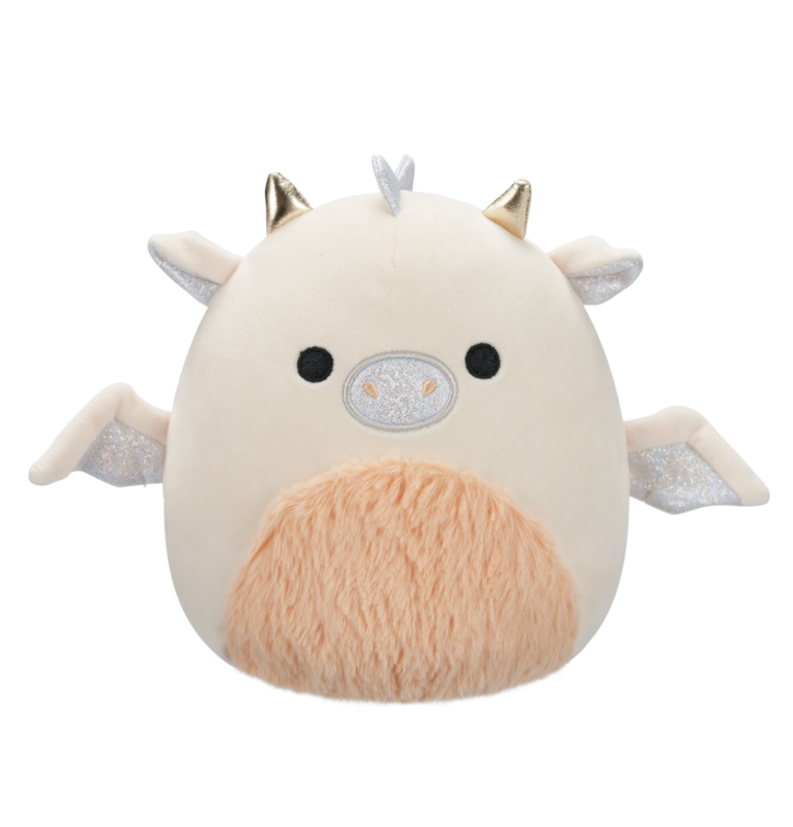 Dedoles SQUISHMALLOWS Drak - Buck, 20 cm Viacfarebná