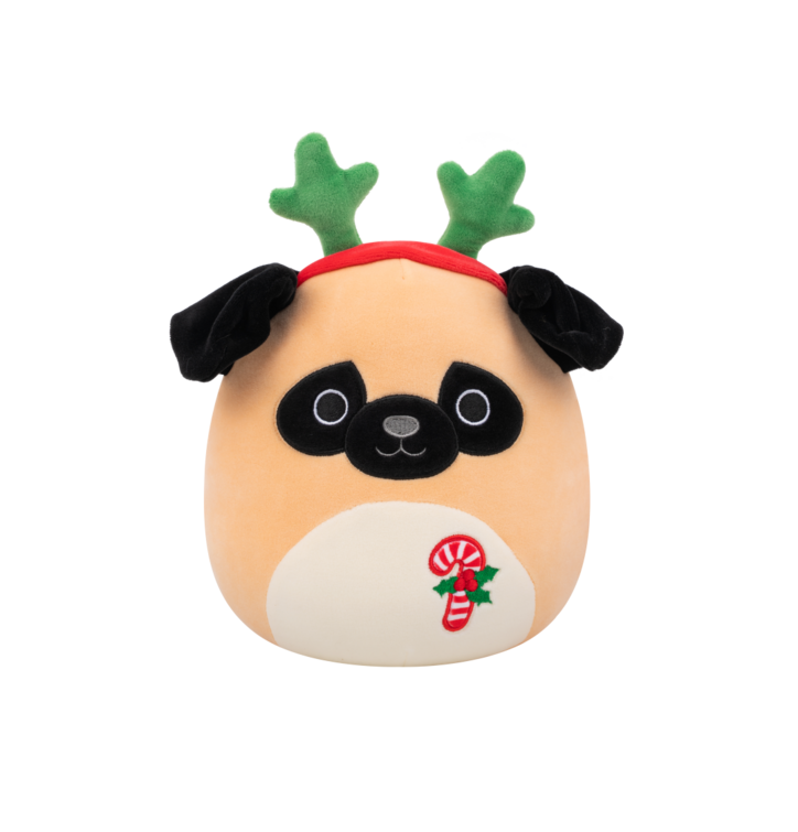 Dedoles SQUISHMALLOWS Mopslík – Prince, 20 cm Viacfarebná