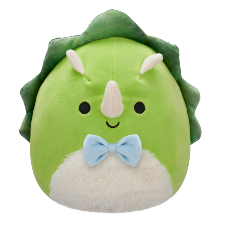Dedoles SQUISHMALLOWS Triceratops - Tristan, 20 cm Viacfarebná