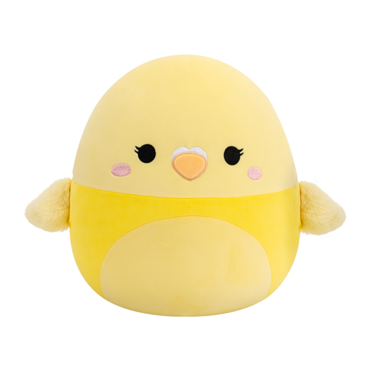 Dedoles SQUISHMALLOWS Žltá andulka – Shayna, 30 cm Viacfarebná