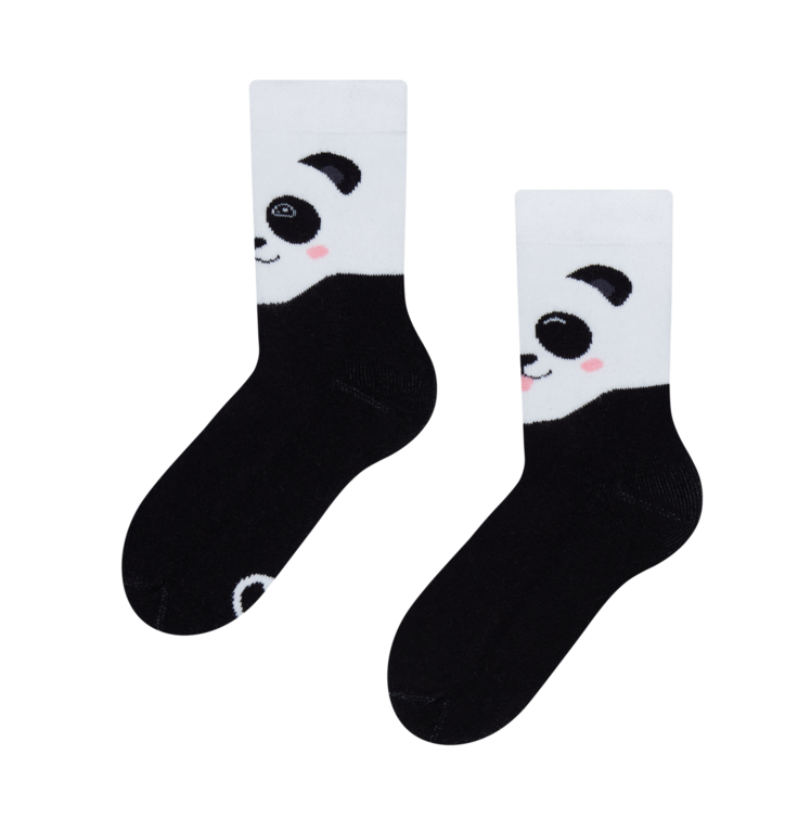Dedoles  detské teplé ponožky Šťastná panda Viacfarebná