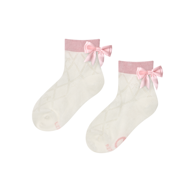 Dedoles Dievčenské Cutecore ponožky Ružová mašľa