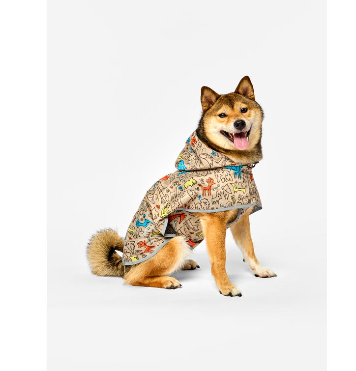 Dedoles Pršiplášť pre psa Svorka