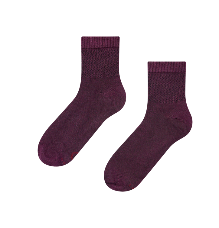 Dedoles Anti-Stress lýtkové ponožky Tmavá bordová Bordová