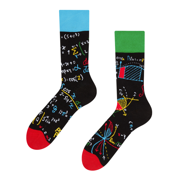 Dedoles  ponožky Matematika Čierna
