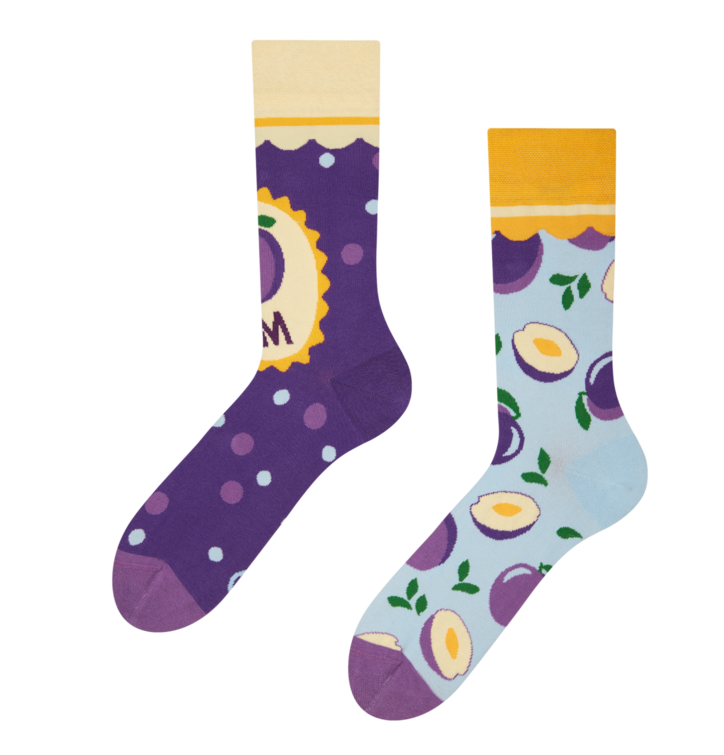 Dedoles  ponožky Slivkový lekvár Fialová