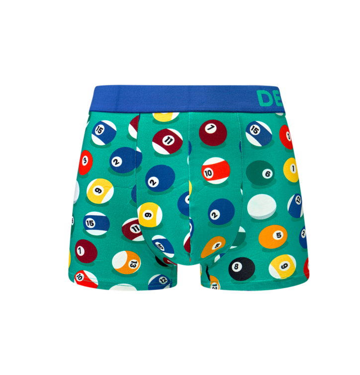 Dedoles Skrátené pánske boxerky Biliard Viacfarebná