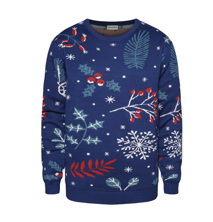 Dedoles  zimný sveter Zimná nálada Modrá