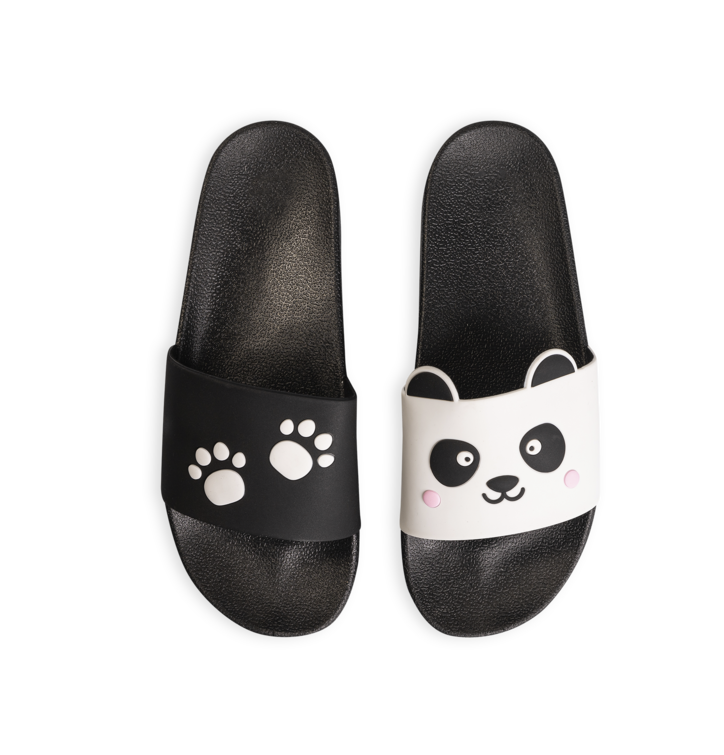 Dedoles  šľapky Labky pandy Čierna