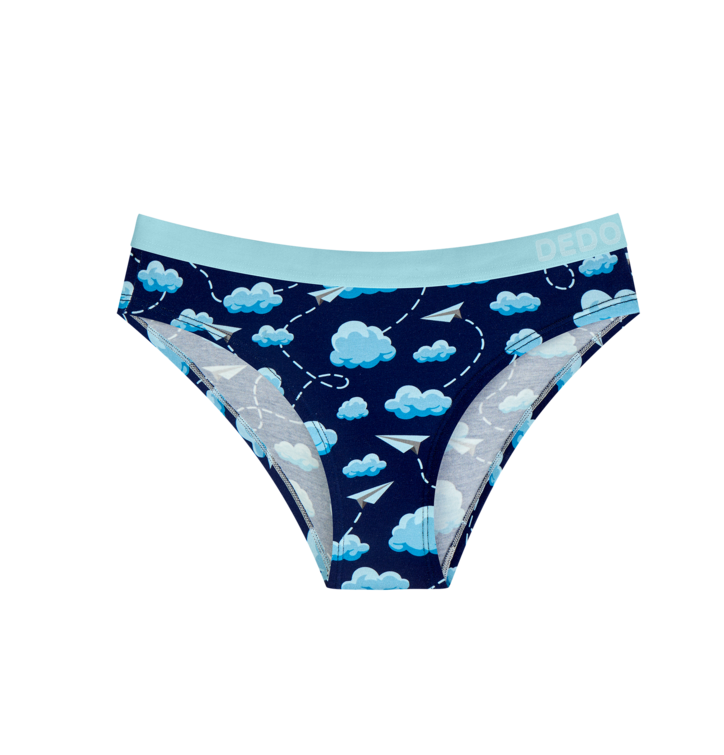 Dedoles  dámske nohavičky s modalom Papierové lietadlá a oblaky