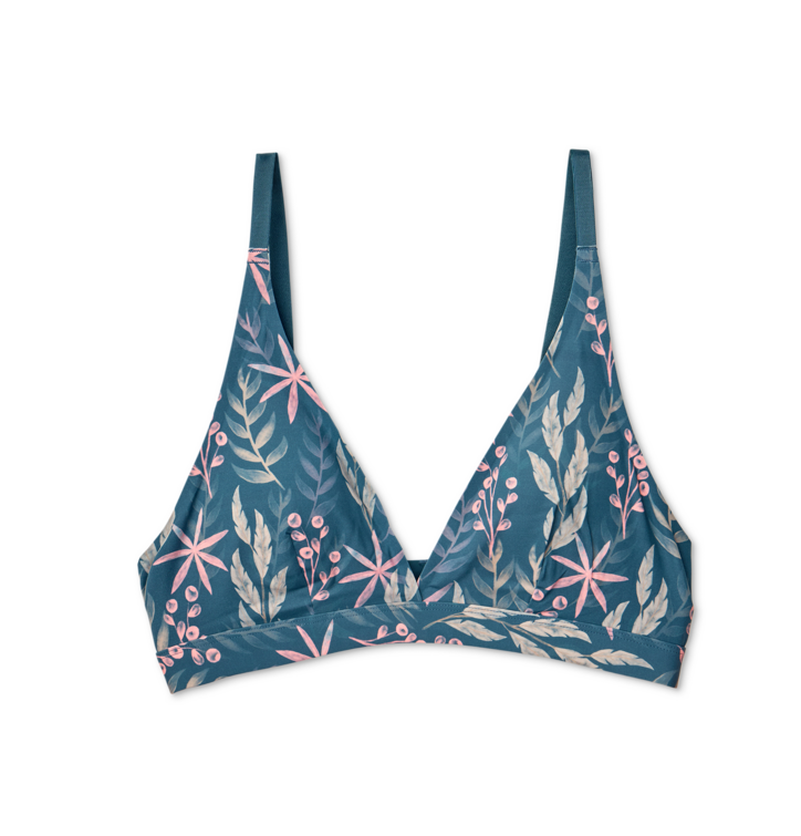 Dedoles Női varrás nélküli bralette melltartó Éjszakai réti fű