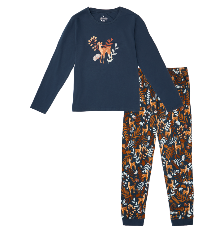 Dedoles  dámské pyžamo Srnka Hnedá