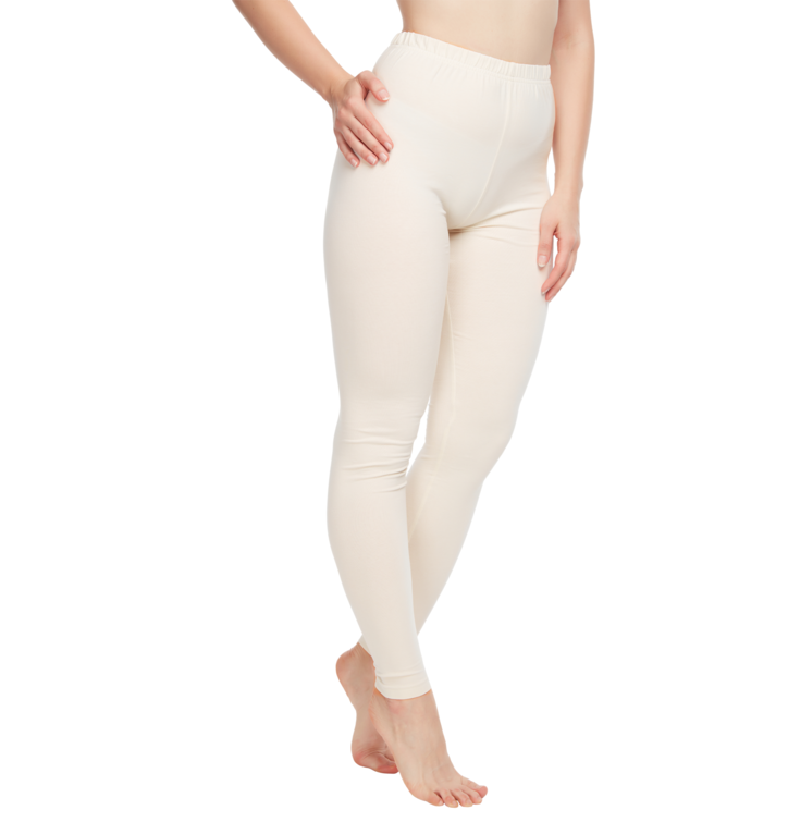 Ivory Women s Organic Cotton Leggings Dedoles