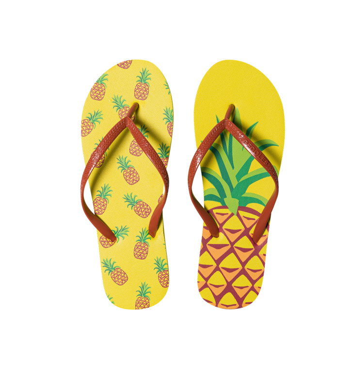 Dedoles  žabky Svieži ananás Žltá