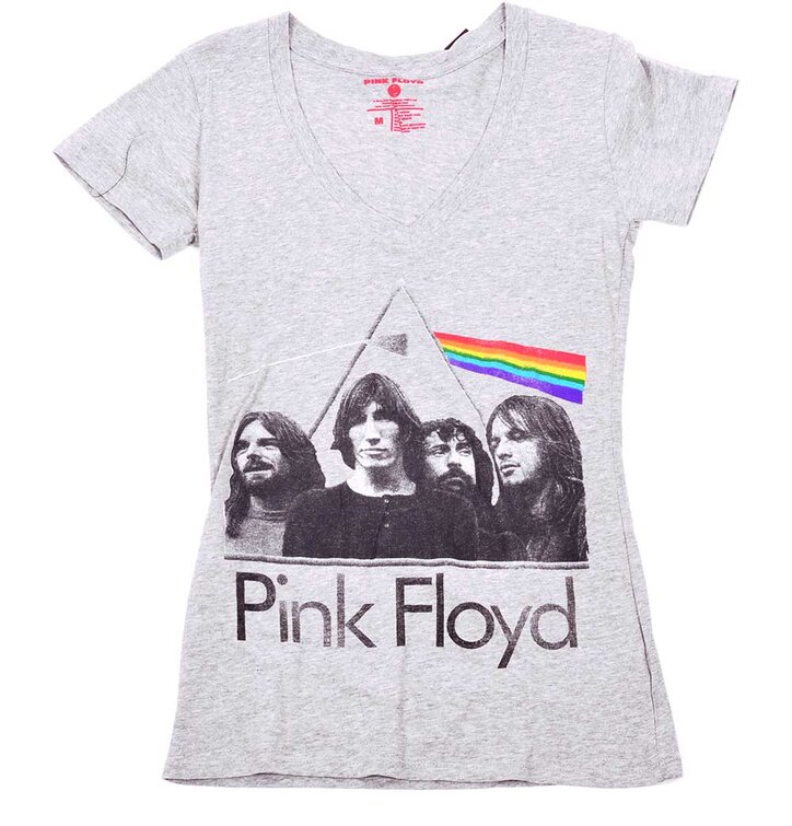 Damske Tricko Pink Floyd Dark Side Of The Moon Band Dedoles