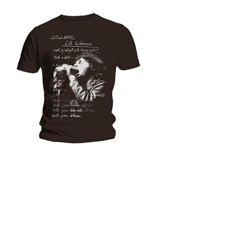 T Shirt The Doors La Woman Lyrics Dedoles