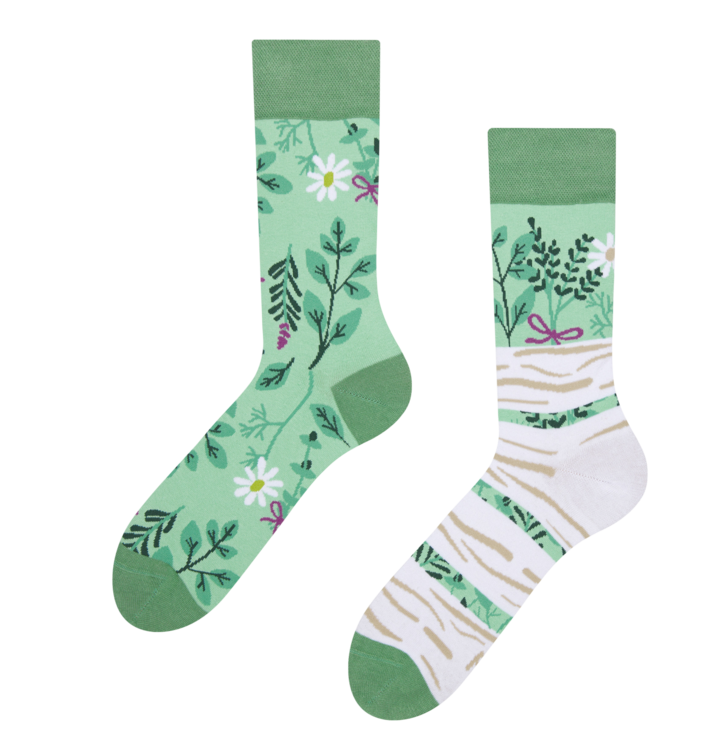 Wesołe skarpetki Zioła
