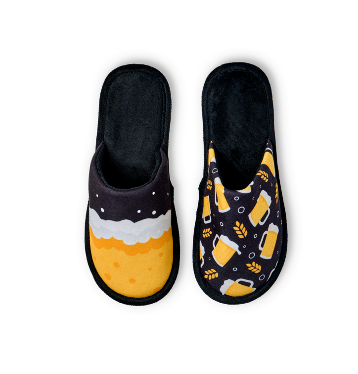 Wesołe kapcie Smaczne piwo