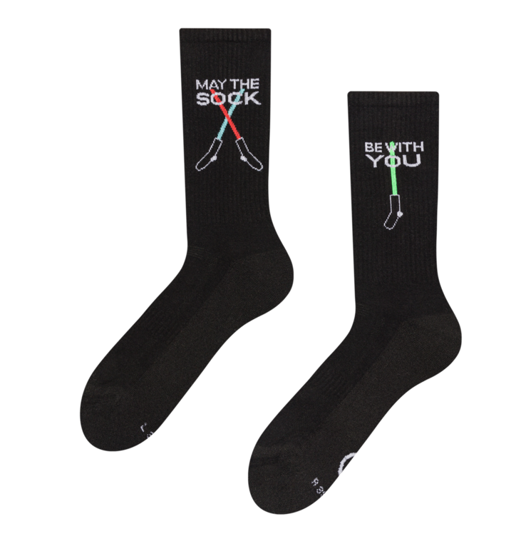 Wesołe funkcyjne skarpetki Niech skarpetka będzie z Tobą