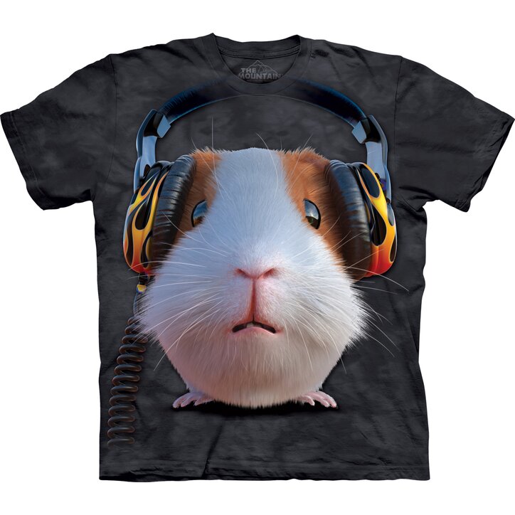 Children T Shirt With Short Sleeve Dj Guinea Pig Dedoles