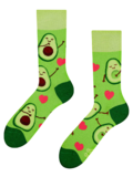 Lustige Socken Avocado-Liebe