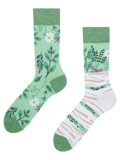 Chaussettes rigolotes Herbes