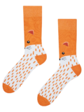 Vrolijke warme sokken Bonte vos