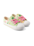 Lustige Canvas-Schuhe für Kinder Blumengarten