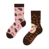 Chaussettes rigolotes pour enfants Hérisson