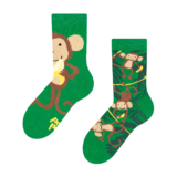 Veselé detské ponožky Opice