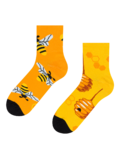 Lustige Crewsocken Fleißige Bienen
