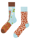 Lustige Socken Niedliche Giraffe