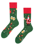 Vrolijke sokken Kerstman