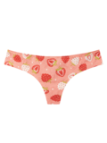 Women's Brazilian Panties Sweet Strawberries