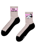 Lustige funktionelle Crewsocken Hey Kapitän!