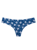 Chiloți Brazilian Damă Veseli Print Albastru