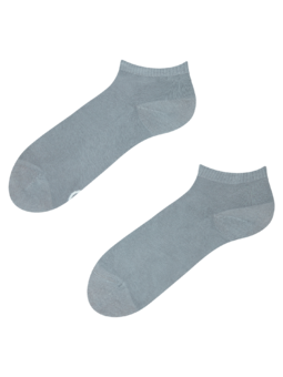 Grey Bamboo Ankle Socks