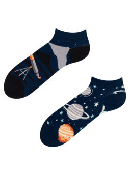 Veselé členkové ponožky Vesmír