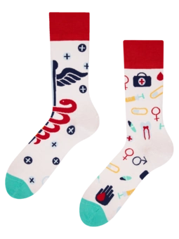 Chaussettes rigolotes Santé