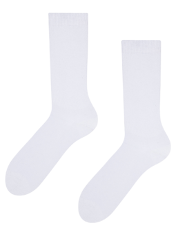 White Bamboo Socks Comfort