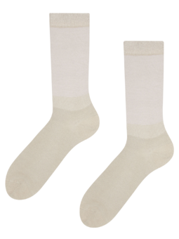 Telové bambusové ponožky Komfort